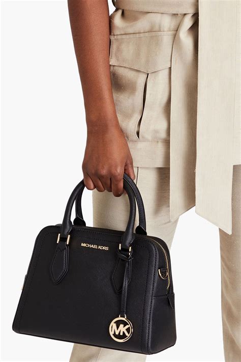 michael michael kors ayden textured-leather tote